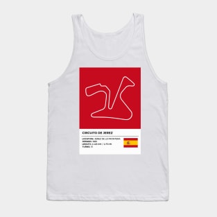 Circuito de Jerez [info] Tank Top